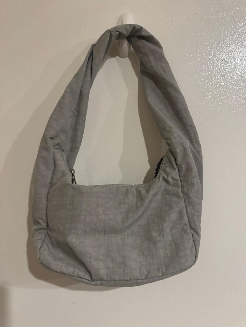 BAGGU Small Nylon Meringue Bag- FOG